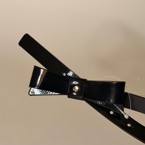 Kate Spade Black Bow Belt